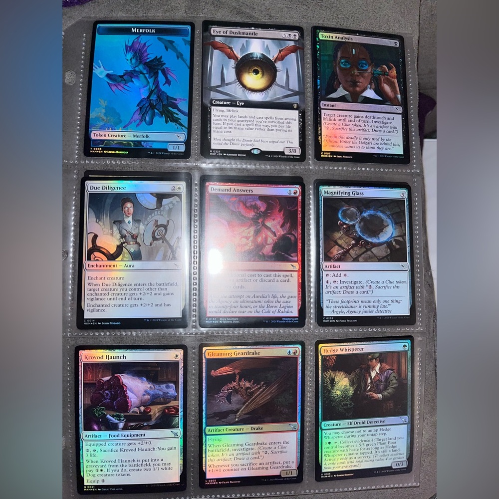 Set of 14 Magic The Gathering (MTG) Murders at Karlov Manor